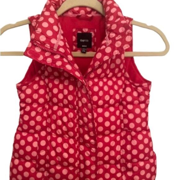 Gap Kids Pink Polka Dot Vest - Picture 1 of 6